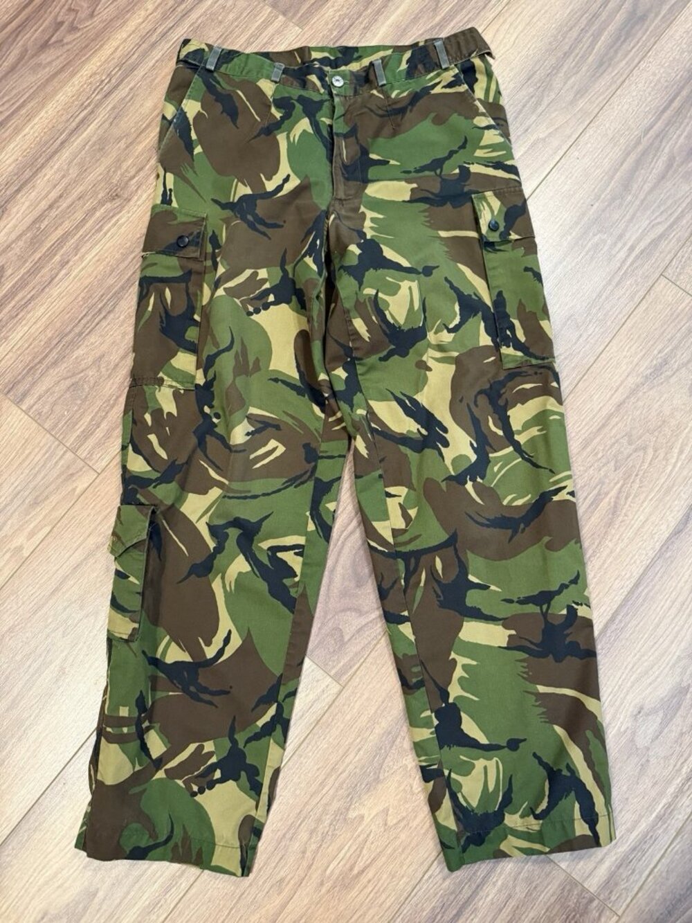 Vintage Brushstroke Camouflage Wahler 2002 Camouflage Pants Mens 34